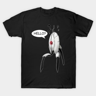 Hello? Portal turret T-Shirt